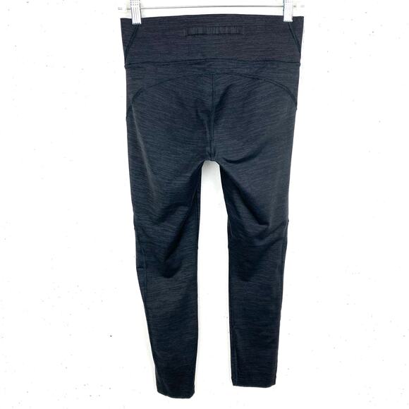 Outdoor Voices TechSweat Flex 7/8 Legging Black Gray Space Dye Print Size Medium - Picture 2 of 7